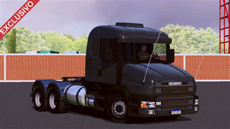 Skin Scania 114T Cinza No Canavieiro EXCLUSIVO Skins Games Truck