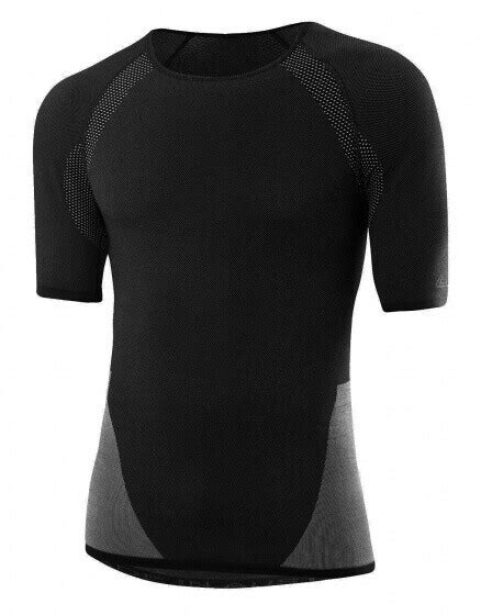 Löffler M Shirt S S Transtex Warm Hybrid black ab 74 90