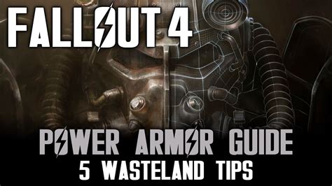 Fallout 4 Power Armor Guide 5 Wasteland Tips YouTube