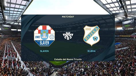 NK Slaven Belupo Vs HNK Rijeka 01 05 2023 HNL PES 2021 YouTube