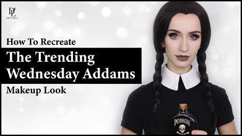 How To Recreate The Trending Wednesday Addams Makeup Look Delanci De