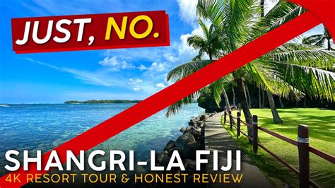 Shangri La Yanuca Island Resort Coral Coast Fiji 🇫🇯【4k Resort Tour