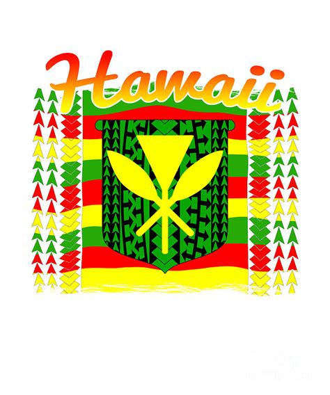 Tribal Hawaii Kanaka Maoli Native Hawaiian Flag Digital Art by MacDonald Creative Studios | Pixels