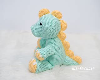 Ravelry Toby The Tarbosaurus Pattern By Nicole Chase