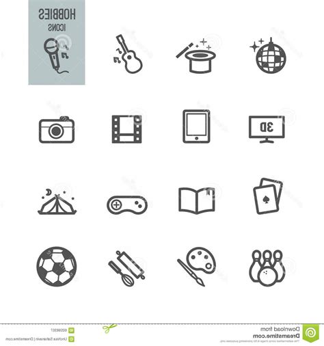 Hobbies Icon Images At Vectorified