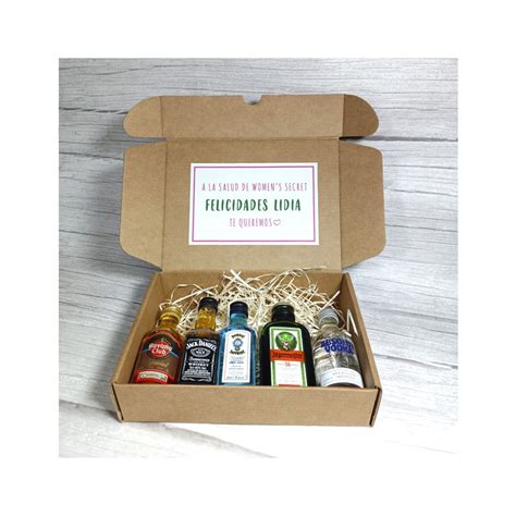 Caja De Licores En Miniatura Botellitas Favoritas Para Regalar