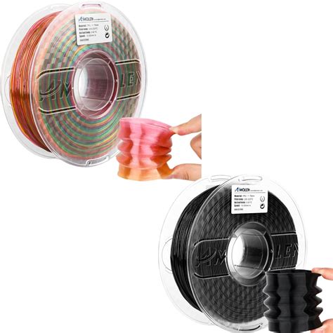 Amazon Amolen Tpu Filament Mm Transparent Flexible Filament D