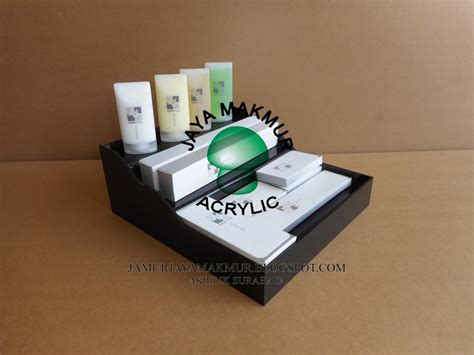 Acrylic Jaya Makmur Akrilik Amenities Trays Hotel Amenities Trays