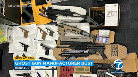 Police Break Up Ghost Gun Manufacturing Operation At Burbank Home