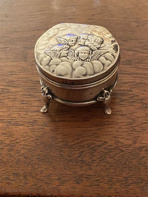 Antiques Atlas Silver Trinket Box