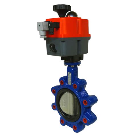 Electrically Actuated Wras Approved Lugged Butterfly Valve With J Cs