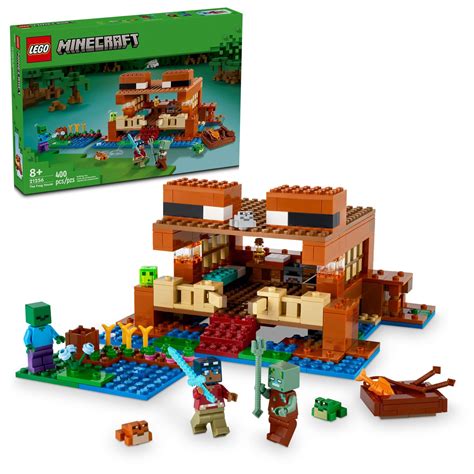 LEGO Set Minecraft 21256 A Casa Sapo 400 peças | Amazon.com.br