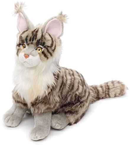 UNI TOYS Maine Coon Katze Sitzend 30 Cm Grau Ab 27 75