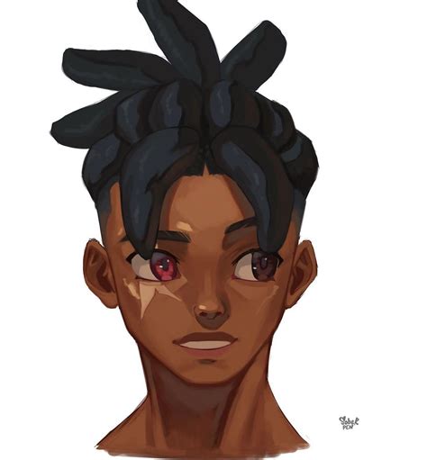 Pin By Jonathan Suarez On Black Art Black Anime Guy Concept Art