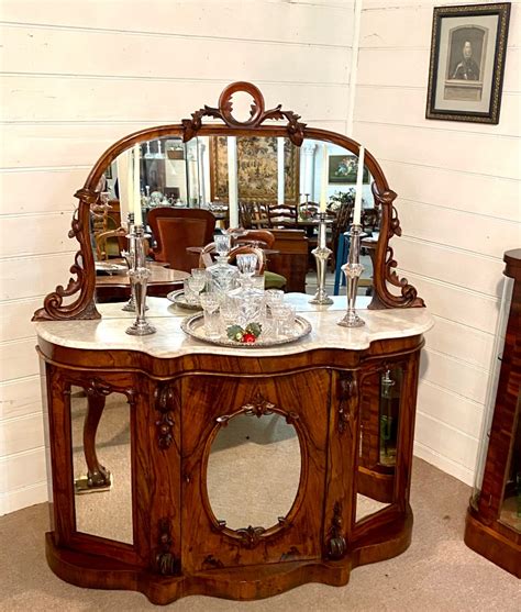 Buy A Victorian Mirror Back Credenza From Tyabb Antique Centre