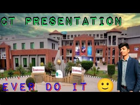 My Presentation In Superior University Gold Campus Lahore Don T Do Such