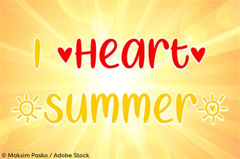 I Heart Summer Font | dafont.com