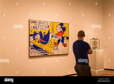 Roy Lichtenstein Look Mickey 1961 National Gallery Of Art East