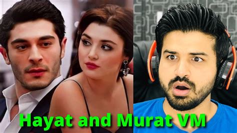 Pakistani React To Hayat And Murat Romantic VM Pyaar Lafzon Mein