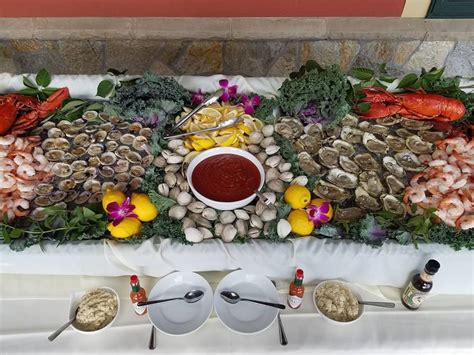 Raw Bar Mmm Seafood Raw Bars Table Decorations Decor