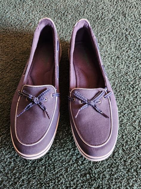 GRASSHOPPERS Windham Blue Ortholite Casual Boat Shoes EF 52815 Women