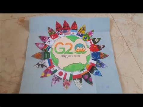 National Flowers Of G Collage Making Craft Work G Logo Drawing