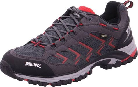 Meindl Caribe Gtx Gore Tex Wandelschoenen Heren Zwart Rood Schoenen Nl