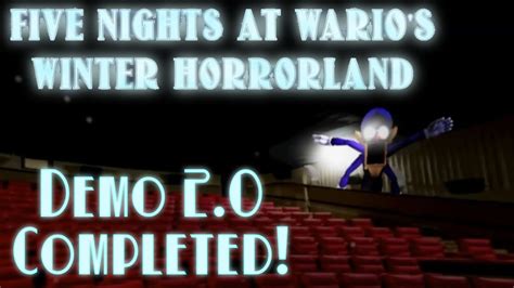 Five Nights At Wario S Winter Horrorland Demo Gameplay Night