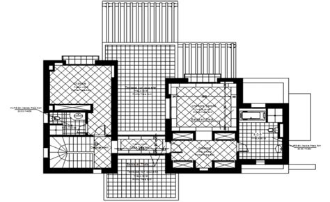 Beautiful Two Story Residential House Front And Back Elevation Drawing