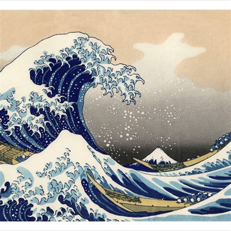 Hokusai Great Wave Etsy