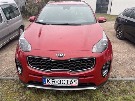 Kia Sportage benzyna 1 6 GDI wersja GT line Kraków Ogłoszenie na