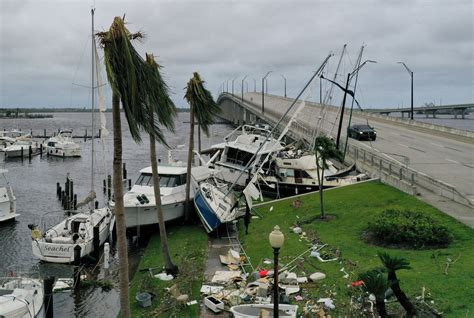 Las imágenes de la destrucción que dejó el poderoso huracán Ian tras su