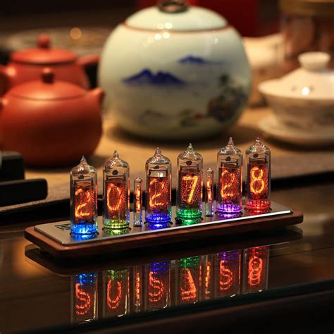 Amazon Itigoitie Nixie Clocks True In Nixie Tube Clock Smart