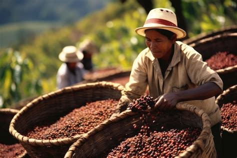 Premium Photo In Brazil Brazilian Farmers Can Be Seen Harvesting