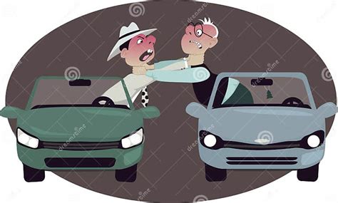 Road Rage Stock Vector Illustration Of Danger Rude 52241208