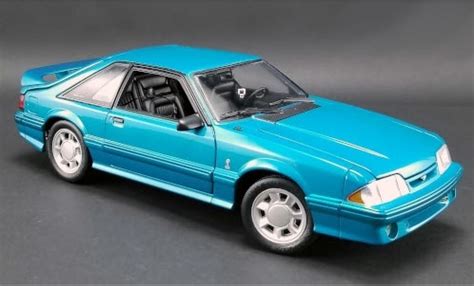 Miniature Ford Mustang Gmp Cobra Bleue Voiture Miniature