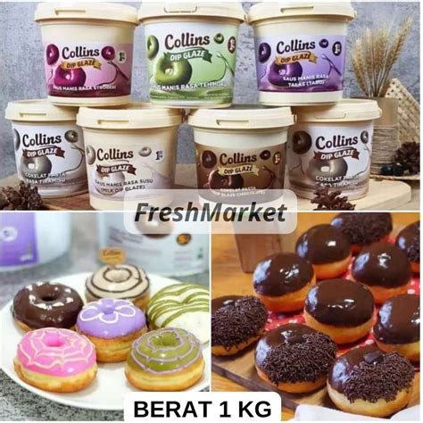 Jual Selai Olesan Donat Kg Topping Kue Collins Dip Glaze Kg