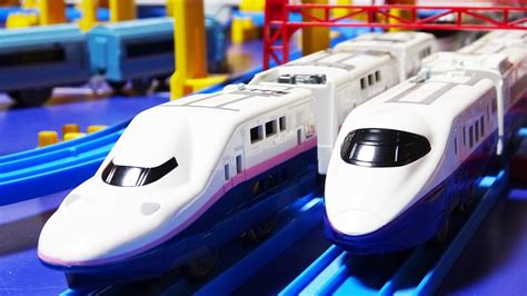 Plarail Shinkansen I Made A Course Of Japanese JR Trains Stations