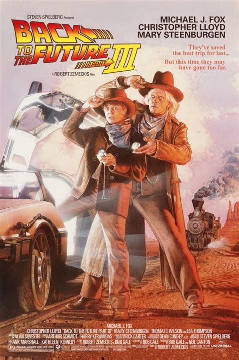 Back To The Future Part III Drew Struzan S Iconic Poster