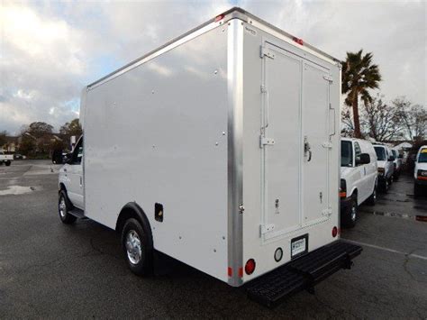 Used 2012 Ford E350 12 Parcel Cutaway Cube Van SRW 5 4L Gas Power