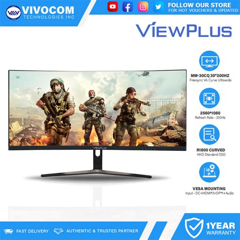 Viewplus Mm Cq Wfhd Hz Dc Hdmi Dp Audio Amd