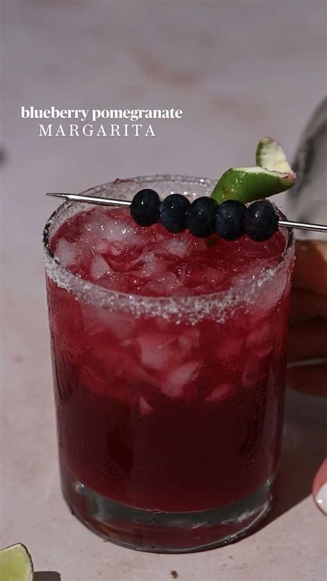 Blueberry Basil Mezcal Cocktail Artofit