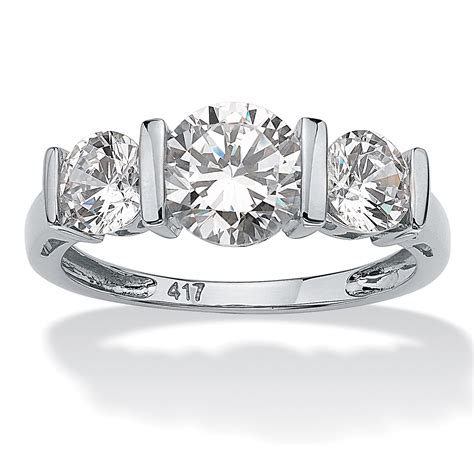 White Gold Cubic Zirconia Wedding Sets At Robert Balogh Blog