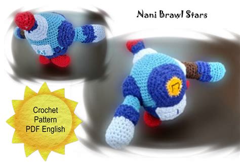 PATTERN Crochet Nani Brawl Stars. Eco Toy Amigurumi - Etsy