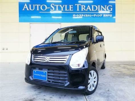 Used 2013 SUZUKI WAGON R DBA MH34S SBI Motor Japan