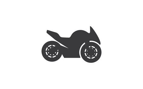 Motorbike sport logo illustration design vector