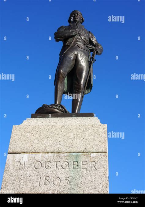 Statue De Seigneur Nelson Banque De Photographies Et Dimages à Haute