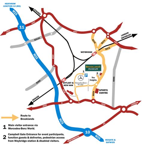 The Concorde Project - Brooklands Museum Map and Directions