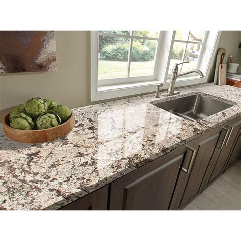 Stonemark 3 In X 3 In Granite Countertop Sample In Bianco Antico Dt