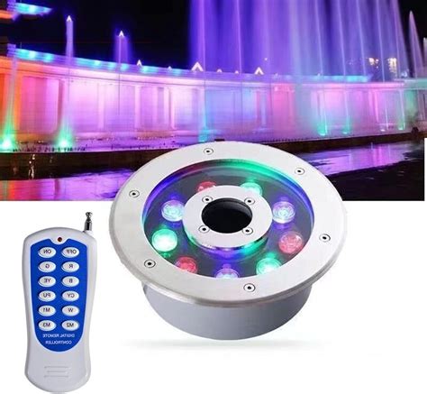 Amazon Rgb Color Change With Rf Remote Control Led Ring Fountain